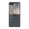 Image de Coque Silicone Magnet Cover Ring pour Samsung Galaxy Z Flip 8 - Black - Neuf