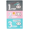 Image de Holika Holika Pig-Nose Clear 3-Step Nasal Pore Cleansing Patches, 3 pièces