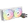 Image de Zalman ALPHA28 White CPU Liquid Cooler 280mm Radiator 2 x 140 mm Fan ARGB pump Dual Processeur Kit de refroidissement du liquide 14 cm Blanc - Neuf