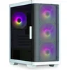 Image de Zalman boîtier M4 Blanc / miniT / 4x 120mm ARBG fan / 2xUSB 3.0 / 1xUSB 2.0 / verre trempé / blanc
