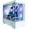 Image de Boîtier PC ZALMAN P30 (Blanc) - Mini tour Micro-ATX avec 3 ventilateurs LED A-RGB - Neuf