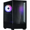 Image de Boitier Mini Tour Micro ATX Zalman P10 RGB avec panneaux vitrés (Noir) #4POURCENT