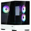 Image de Zalman P30 White outside Black inside micro-ATX Tempered Glass Panoramic View 3 x 120 mm - Midi/Minitower - ATX