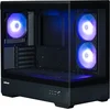 Image de Zalman case P30 Black / miniT / 3x120mm fan ARGB / USB 3.0 / USB-C / verre trempé / noir