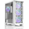 Image de Boitier Moyen Tour E-ATX Zalman Z10 Duo avec panneaux vitrés (Blanc) #4POURCENT