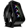 Image de Zalman Z-Machine 500 Showcase tour midi, verre trempé - noir