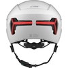 Image de CRNK casque vélo Genetic Alpha White L - éclairage LED - Unisexe
