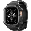 Image de Spigen Rugged Armor Pro Coque et Bracelet Compatible avec Apple Watch Ultra 3/2/1 49mm (2025/2023/2022) - Noir en occasion ou reconditionné
