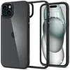 Image de Spigen Coque [Anti-Jaune et Antichoc] en Dos PC et Bumper TPU Ultra Hybrid pour iPhone 15 - Noir Mat en occasion ou reconditionné