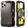 Image de Spigen Coque pour iPhone 16 Pro, Tough Armor (AI) MagFit, [Inspiré par l'IA] 6,3 Pouces - Gunmetal en occasion ou reconditionné