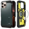 Image de Spigen Coque pour iPhone 16 Pro, Tough Armor (AI) MagFit, [Inspiré par l'IA] 6,3 Pouces - Vert en occasion ou reconditionné