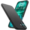 Image de Spigen Coque pour iPhone 16, Liquid Air, [Surface Antidérapante] 6,1 Pouces - Noir Mat en occasion ou reconditionné