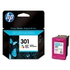 Image de Cartouche D'Encre Hp 301 Tricolore (ch562ee), Cmj