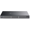 Image de TP-Link Omada SG3452XMPP commutateur réseau Géré L2+ Gigabit Ethernet (10/100/1000) Connexion Ethernet, supportant l'alimentation via ce port (PoE) 1U Noir - Neuf