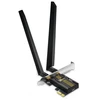 Image de Adaptateur réseau PCIe TP-LINK Archer TBE400E Wi?Fi 7 BE6500 Bluetooth 5.4 bi-bande tr ich 2,4/5/6 GHz Noir double antennes externes - Neuf