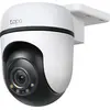 Image de Tapo C51A Caméra de surveillance extérieure WLAN 2K, 360° panoramique/inclinaison, vision nocturne en couleurs, détection de personnes, suivi de mouvements, audio bidirectionnel, carte microSD jusqu'à 512 Go