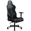 Image de Razer Chaise de jeu Enki X avec support lombaire intégré, chaise de bureau/bureau, cuir synthétique multicouche, rembourrage en mousse, réglable en hauteur, noir/vert en occasion ou reconditionné