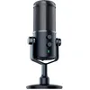 Image de Razer Seiren Elite - Microphone à condensateur USB pour Le Streaming (Compact avec Amortisseur intégré, directivité supercardioïde, Filtre Passe-Haut, limiteur numérique/analogique) Noir en occasion ou reconditionné