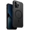 Image de Coque Uniq Combat Pour Iphone 14 Pro Max 6,7" Avec Chargement Magclick, Noir/gris Anthracite.
