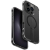 Image de Étui Uniq Eleva Avec Support Vertica Pour Iphone 16 Pro 6,3" Noir/noir Carbone