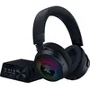 Image de Razer Kraken V4 Pro - Casque de Jeu sans Fil avec hub de contrôle - Sensa HD haptics (hub de contrôle OLED, Triforce 40mm Drivers, HyperSpeed & Bluetooth, THX Spatial Audio, RGB) Noir en occasion ou reconditionné