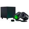 Image de Razer Nommo V2 Pro - Enceintes Gaming 2.1 à Large Bande pour PC avec Caisson de Basses Sans Fil (Haut-Parleurs Large Bande de 3 Pouces avec Bouchons de Phase en Aluminium, THX Spatial Audio) Noir en occasion ou reconditionné