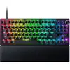 Image de Razer Huntsman V3 Pro Tenkeyless 8KHz - TKL PC Clavier Gaming mécanique - 8KHz HyperPolling - Switches optiques analogiques - 0,1-4,0mm - Snap Tap - Rapid Trigger - Clavier US QWERTY | Noir en occasion ou reconditionné