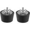 Image de 2 Pièces Bouchon Piscine Diamètre 32-38mm Bouchons D'Hiver En Caoutchouc Avec Boulons Acier Inoxydable Antigel Produit Hivernage