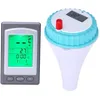 Image de   Thermomètre De Piscine Flottant Sans Fil   Étanche Avec Télécommande Numérique   Mesure Précise De La Température De L'Eau