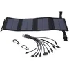 Image de Panneau Solaire Portable 10w Pliable Pour Camping Et Voyage - Module D'Énergie Solaire Noir