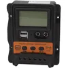 Image de Régulateur De Charge Solaire Pwm 12v/24v Avec Double Usb Et Écran Lcd 10a Pour Panneau Photovoltaïque