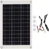 Image de Kit Solaire Flexible 20w Avec Double Port Usb - Panneau Photovoltaïque Polycristallin
