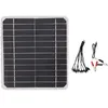 Image de Panneau Solaire 10w 12v Pour Chargeur De Batterie Voiture Et Téléphone Portable