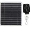 Image de Panneau Solaire Portable 20w Étanche Avec Port Usb-c Et Dc, 5v 2a Pour Vélo Et Randonnée