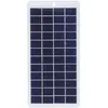 Image de Panneau Solaire Polycristallin 5w 12v Portable, Haute Transparence Lumineuse Pour Éclairage Public Et Recharge