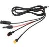 Image de Câble D'Extension D'Adaptateur Dc 5.5x2.1mm Pour Panneau Solaire 1 À 4 Connecteurs