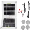 Image de Panneau Solaire Pliable 10w, Chargeur De Batterie Portable Pour Voiture, Camping-car Et Camping