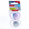 Image de NUK Space Night Sucettes perfectionnées 6-18 mois x2 rose