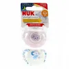 Image de NUK Starlight Jour/nuit - Sucettes 0-6 mois x2 chat