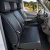 Image de Walser Transporter Housses de siège Auto en Similicuir Compatible avec VW T6, 1 siège Individuel à l'avant (évidement accoudoir) en occasion ou reconditionné