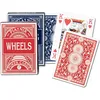 Image de Piatnik - Cartes à jouer Poker Roues Rouge/Bleu