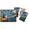 Image de Piatnik Vincent van Gogh Cartes à jouer La Nuit étoilée - Double jeu