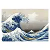 Image de Puzzle 1000 pièces Piatnik Hokusai La Vague 50 x 70 cm Multicolore - Neuf