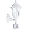Image de Eglo 22464 LATERNA 5 E27 Applique murale/plafonnier d'extérieur Capteur blanc IP44