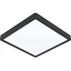 Image de Eglo LED lampe d'extérieur en saillie Fueva 5 noir 28,5 x 28,5 cm