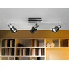 Image de EGLO Davida noir LED Plafonnier à trois lampes