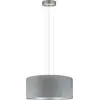 Image de Eglo Suspension Maserlo Ø53cm 3xE27 gris argent 31606