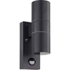 Image de EGLO Applique murale d'extérieur LED Sensor Riga 5 2×3W Anthracite