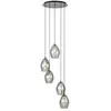 Image de EGLO Estanys, Noir, Nickel, Noir, Transparent, Acier, Verre, Rond, Intérieur