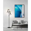 Image de Lampadaire Eglo 43137 Townshend E27 2x60W noir/brun